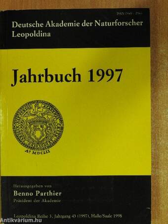 Deutsche Akademie der Naturforscher Leopoldina Jahrbuch 1997