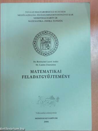 Matematikai feladatgyűjtemény