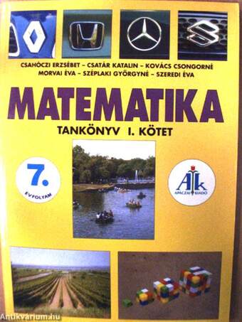 Matematika tankönyv 7/I.