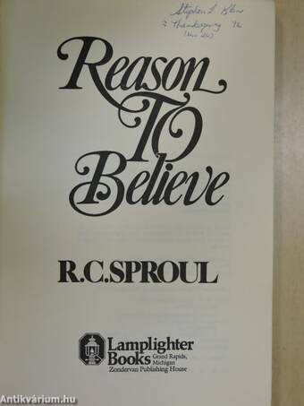 Reason To Believe