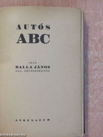 Autós ABC