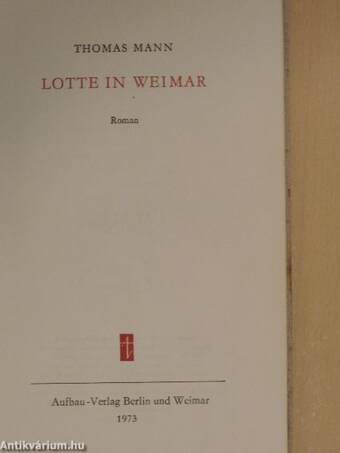 Lotte in Weimar