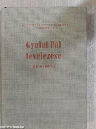 Gyulai Pál levelezése