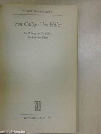 Von Caligari bis Hitler