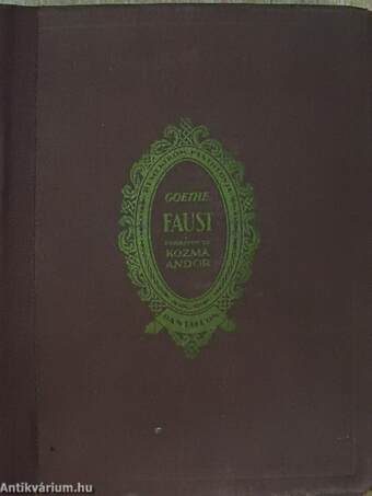 Faust I-II.