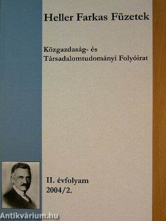 Közgazdaság- és Társadalomtudományi Folyóirat 2004/2.