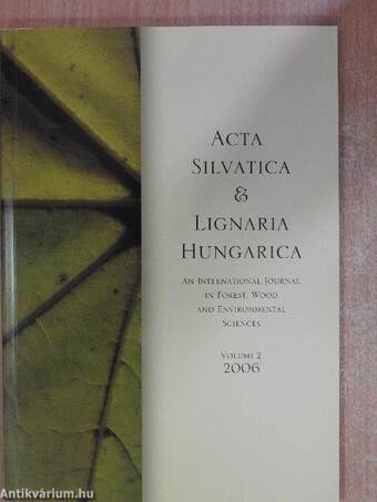 Acta Silvatica & Lignaria Hungarica 2006