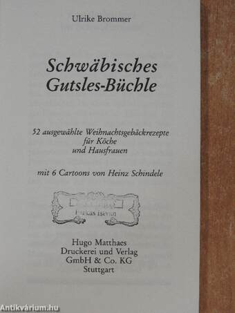 Schwäbisches Gutsles-Büchle