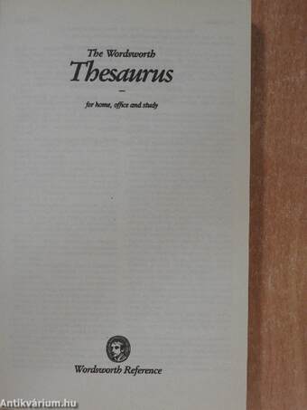 The Wordsworth Thesaurus