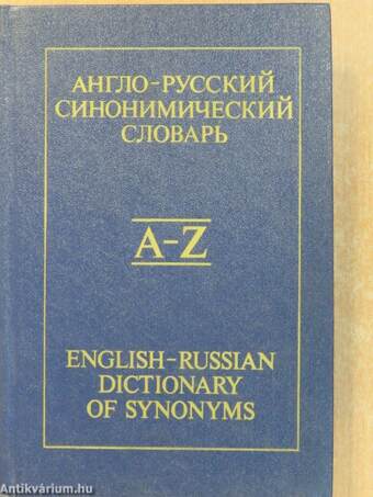 English-Russian Dictionary of Synonyms