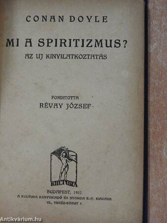 Mi a spiritizmus?