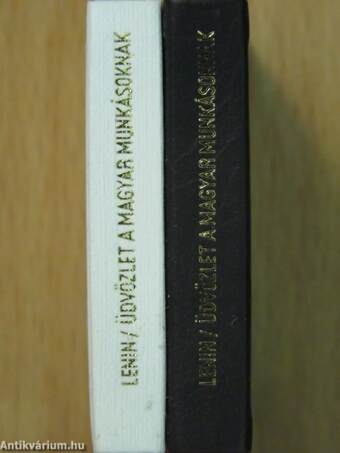 Üdvözlet a magyar munkásoknak (minikönyv) (számozott)/Üdvözlet a magyar munkásoknak (minikönyv) (számozott)