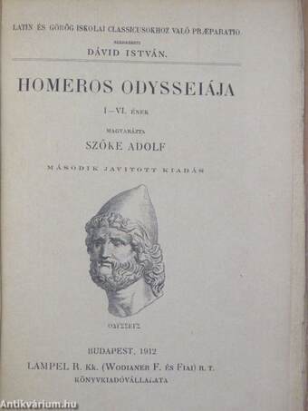 Homeros Odysseiája I.