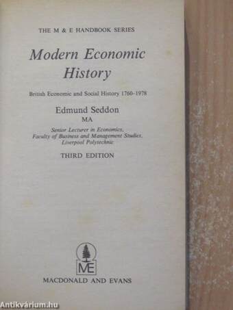 Modern Economic History