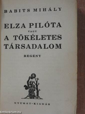 Elza pilóta vagy a tökéletes társadalom