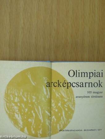 Olimpiai arcképcsarnok (minikönyv) (számozott)