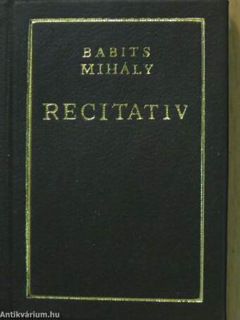 Recitativ (minikönyv)