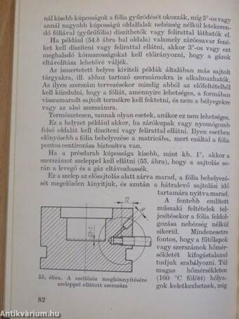 Műanyag sajtolóanyagok feldolgozása