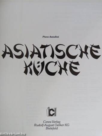 Asiatische Küche