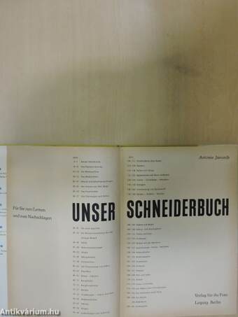 Unser Schneiderbuch