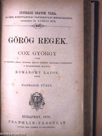 Görög regék I-III.