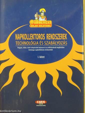 Napkollektoros rendszerek - Technológia és szabályozás I.