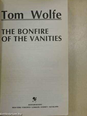 The Bonfire of the Vanities