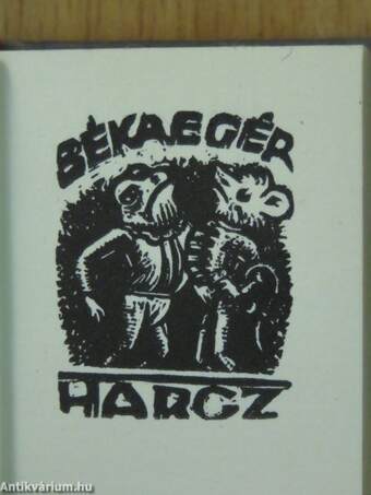 Békaegér harcz (minikönyv)