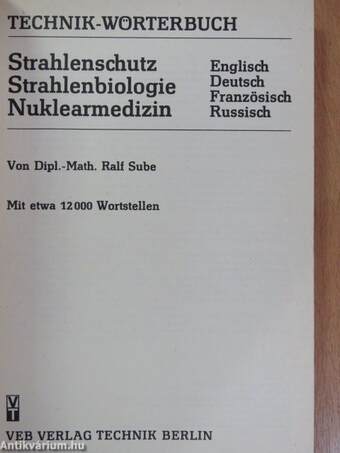 Strahlenschutz - Strahlenbiologie - Nuklearmedizin