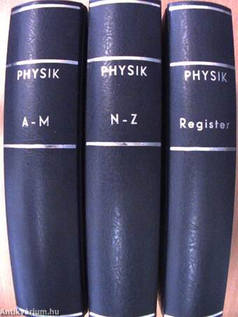 Physik A-M/N-Z/Register