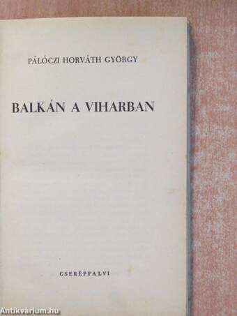 Balkán a viharban