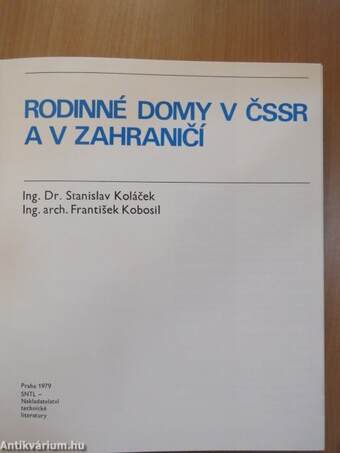 Rodinné Domy v CSSR a v Zahranicí