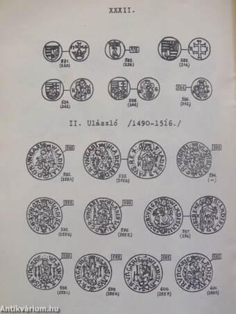 Magyar éremhatározó - Középkor II.