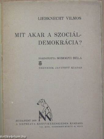 Mit akar a szociáldemokrácia?