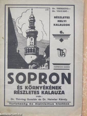 Sopron és környékének részletes kalauza