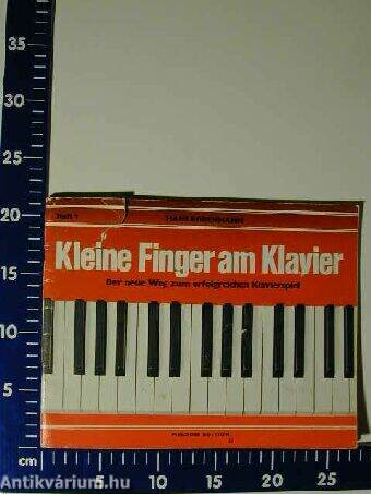 Kleine Finger am Klavier