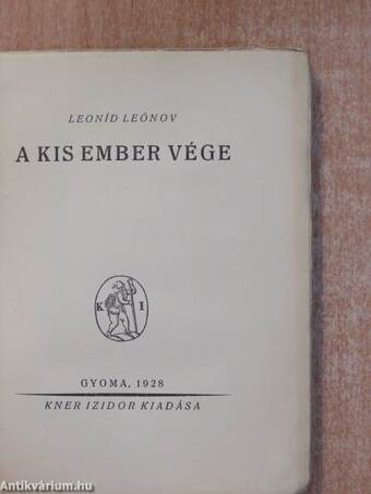 A kis ember vége