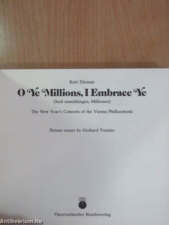 O Ye Millions, I Embrace Ye