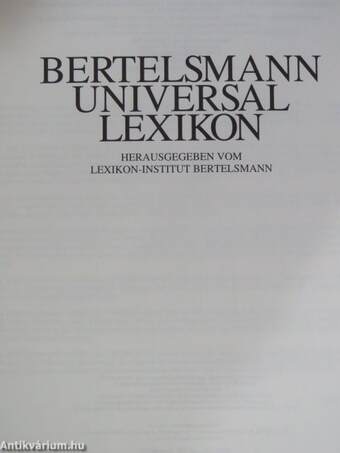 Bertelsmann Universal Lexikon