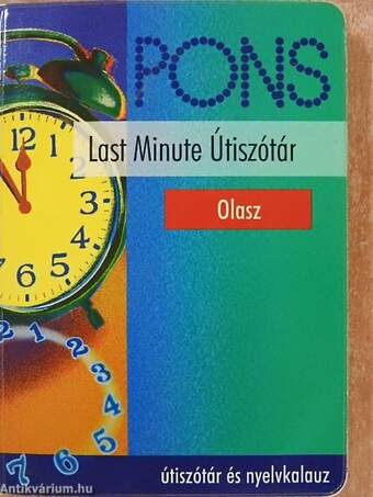 Pons Last Minute Útiszótár - Olasz