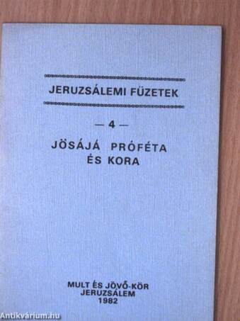 Jösájá próféta és kora