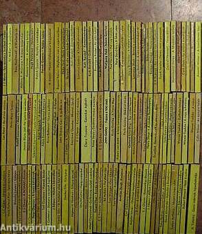 "100 kötet az Albatrosz könyvek sorozatból (nem teljes sorozat)"