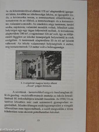 Mindennapok a szigetvári magyar királyi állami „Rezső" polgári fiúiskolában az 1920-as években