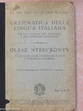 Olasz nyelvkönyv