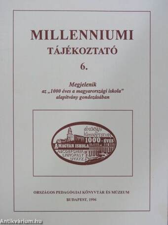 Millenniumi tájékoztató 6.