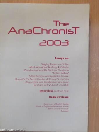 The AnaChronist 2003