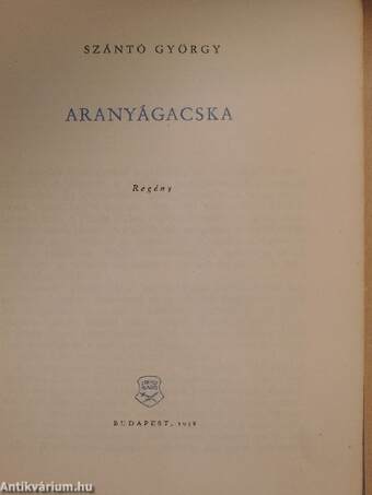 Aranyágacska