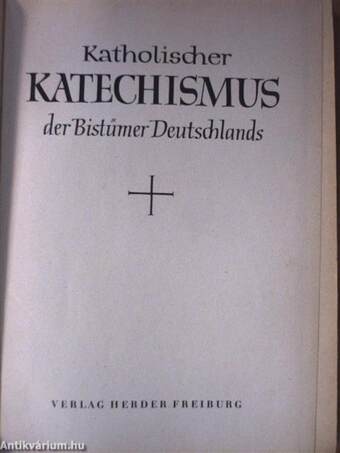 Katholischer Katechismus der Bistümer Deutschlands