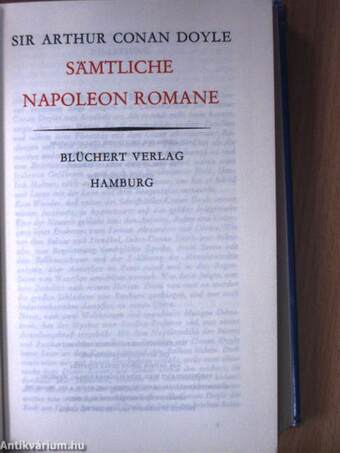 Sämtliche Napoleon Romane