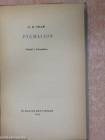 Pygmalion